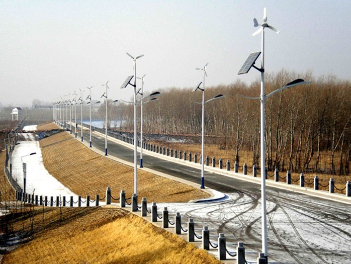 Wind & Solar Hybrid Street Light Systems (60W LED) 