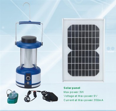 Solar Camping Lantern (HT-209 blue)