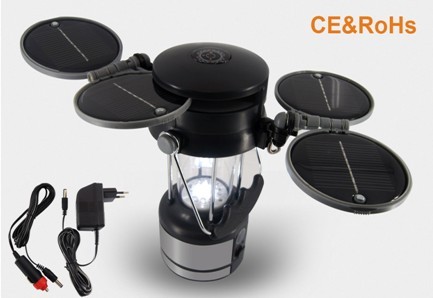 Solar Camping Lantern (HT-506 black)