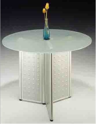 Tempered Frosted Glass Table (CT-018)