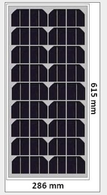 Mono 20W Solar Panel