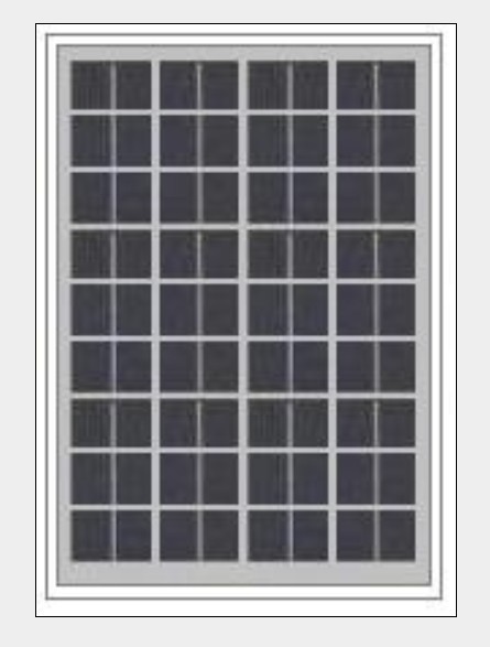 Poly 15W Solar Panel